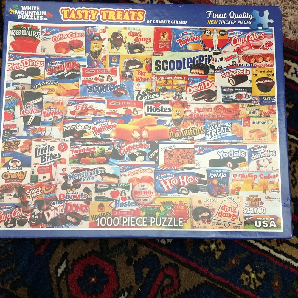 Tasty treats 1000 piece puzzle